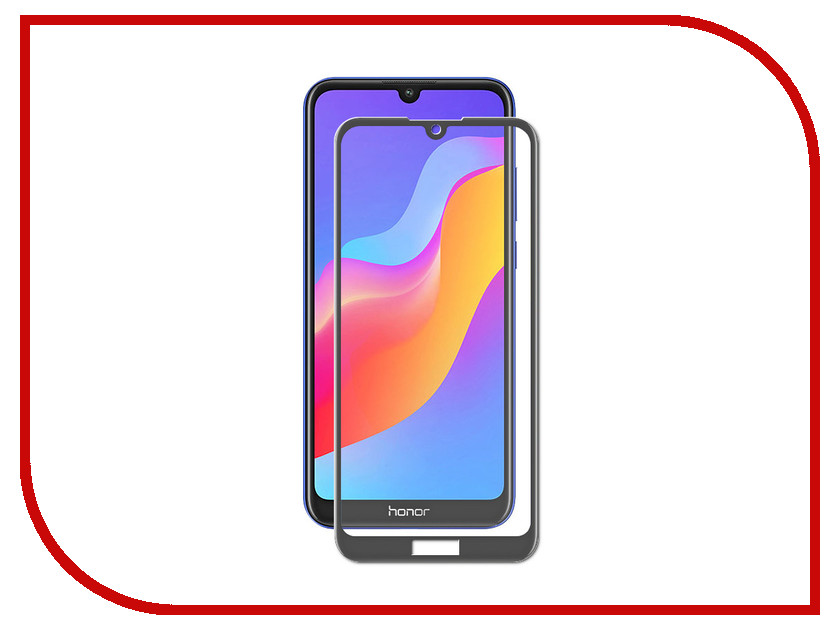 

Аксессуар Защитное стекло LuxCase для Huawei Y6 2019/Honor 8A 3D FG Black Frame 78063, 78063