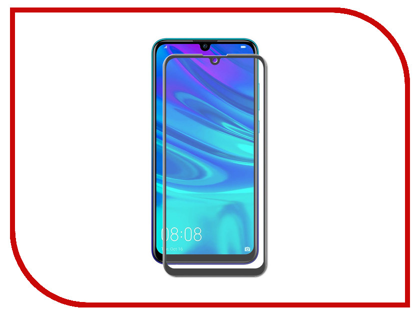 

Аксессуар Защитное стекло для Huawei P Smart 2019 LuxCase 2.5D FG Black Frame 78026, 78026