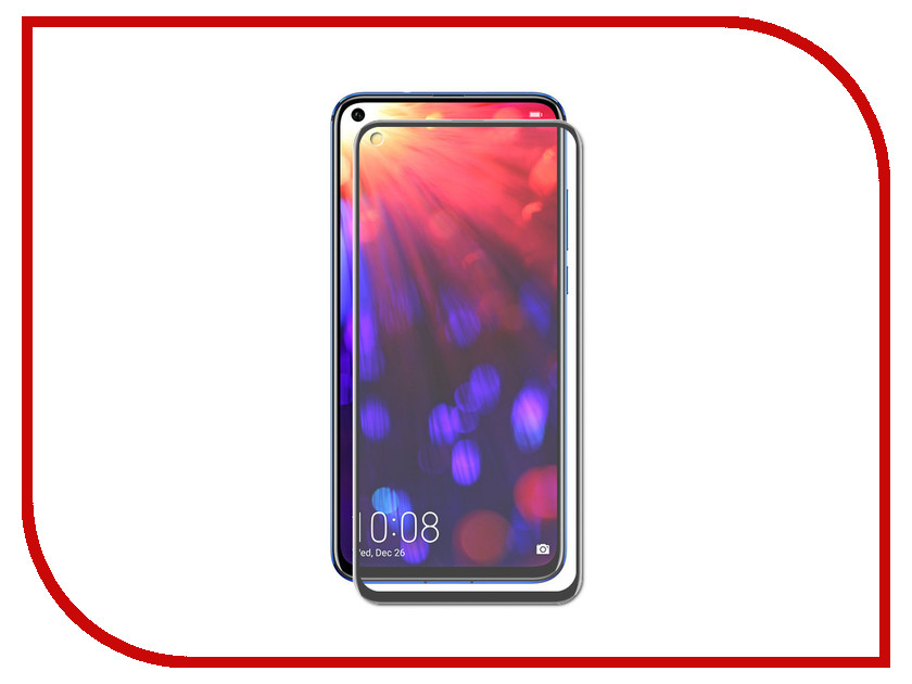 

Аксессуар Защитное стекло для Honor View 20 LuxCase 2.5D Black Frame 78039, 78039