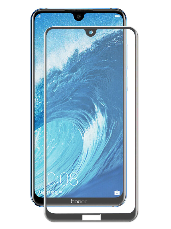 

Аксессуар Защитное стекло LuxCase для Honor 8X Max 2.5D Black Frame 78038, 78038