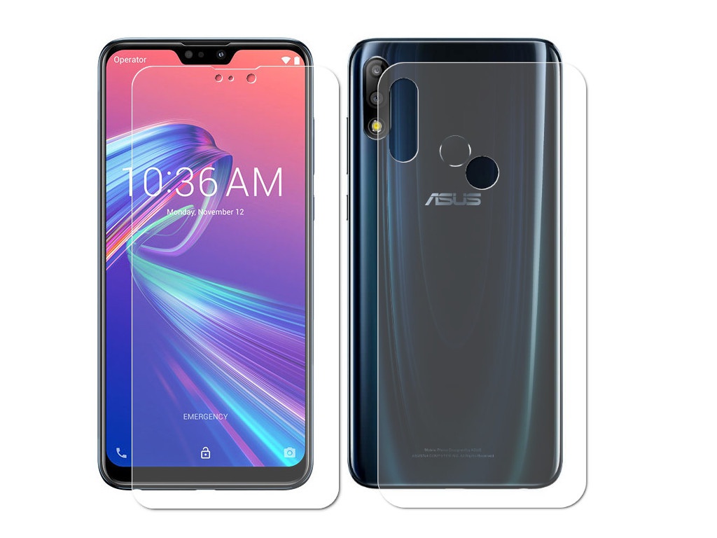 фото Аксессуар Защитная пленка LuxCase для ASUS ZenFone ZB631KL Front&Back На весь экран Transparent 89180