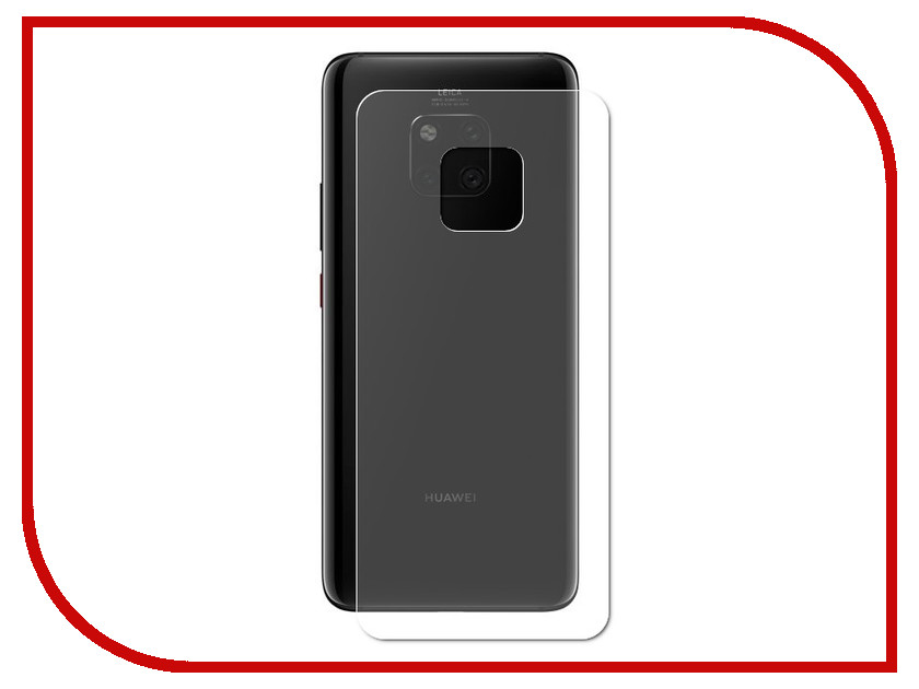 

Аксессуар Защитная пленка для Huawei Mate 20 Pro LuxCase Back На весь экран Transparent 89207, 89207