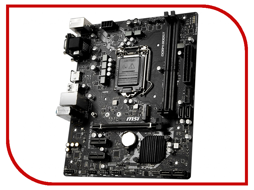 

Материнская плата MSI H310M PRO-M2 PLUS, H310M PRO-M2 PLUS