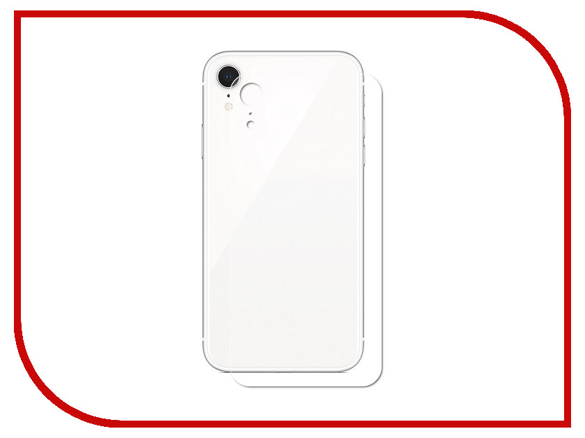 

Аксессуар Защитная пленка для APPLE iPhone Xr LuxCase Back На весь экран Transparent 89183, 89183