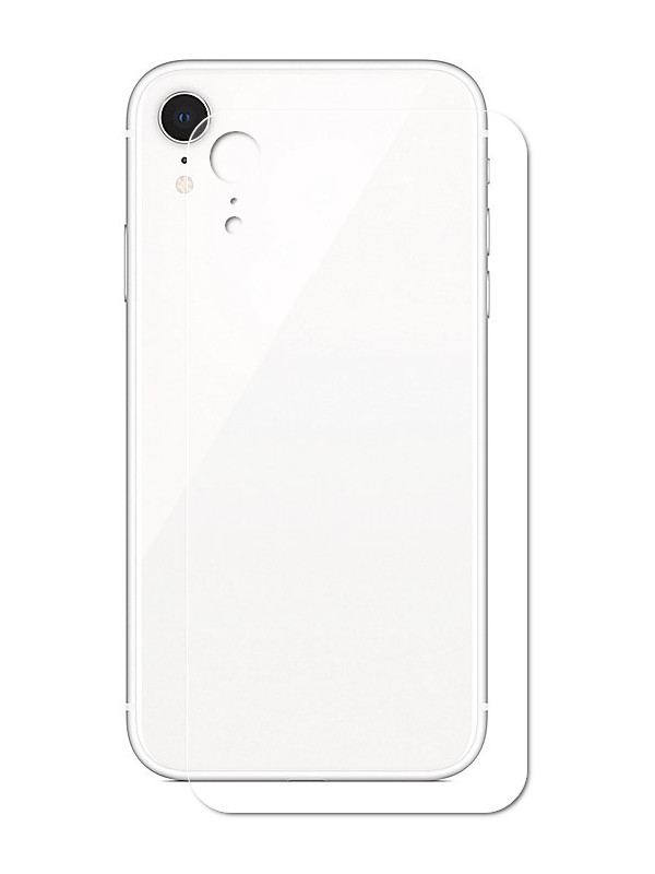 

Аксессуар Защитная пленка LuxCase для APPLE iPhone Xr Back На весь экран Transparent 89183, 89183