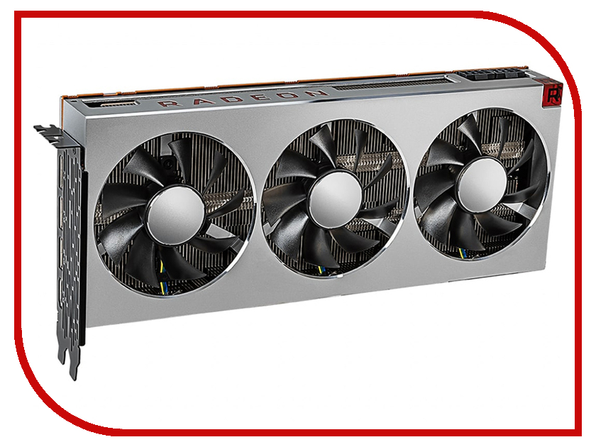 фото Видеокарта MSI Radeon VII 1400Mhz 16384Mb HBM2 2.0 Gbps 4096 bit HDMI DPx3 HDCP Radeon VII 16G