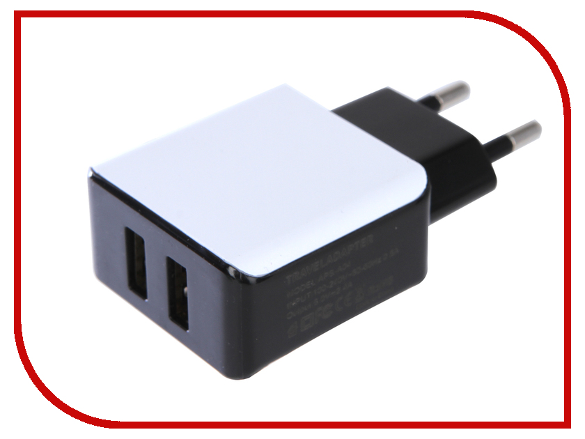 

Зарядное устройство Perfeo 2xUSB 2.4А I4613, I4613
