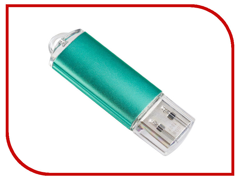 фото USB Flash Drive 16Gb - Perfeo E01 Green PF-E01G016ES