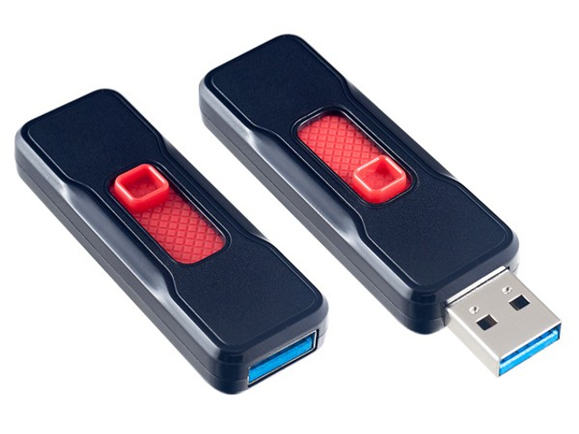 

USB Flash Drive 32Gb - Perfeo S05 USB 3.0 Black PF-S05B032, PF-S05B032