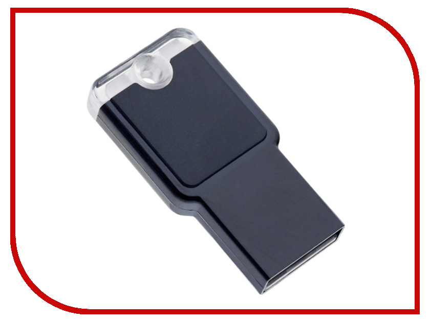 фото USB Flash Drive 8Gb - Perfeo M01 Black PF-M01B008