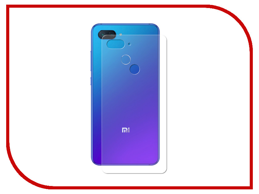 

Аксессуар Защитная пленка для Xiaomi Mi8 Lite LuxCase Back На весь экран Transparent 89073, 89073