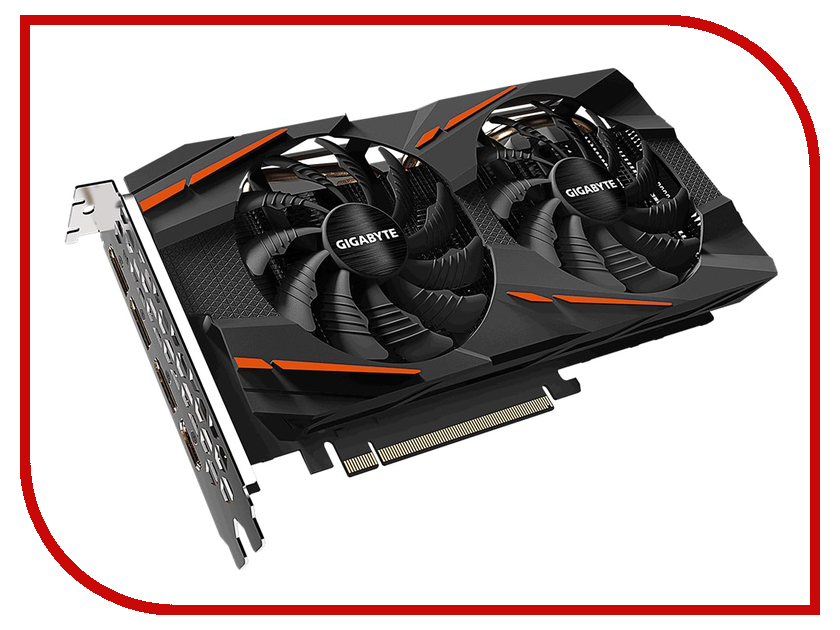 фото Видеокарта GigaByte Radeon RX 590 Gaming 8G 1545Mhz PCI-E 3.0 8192Mb 8000Mhz 256 bit DVI-D HDMI 3xDP GV-RX590GAMING-8GD