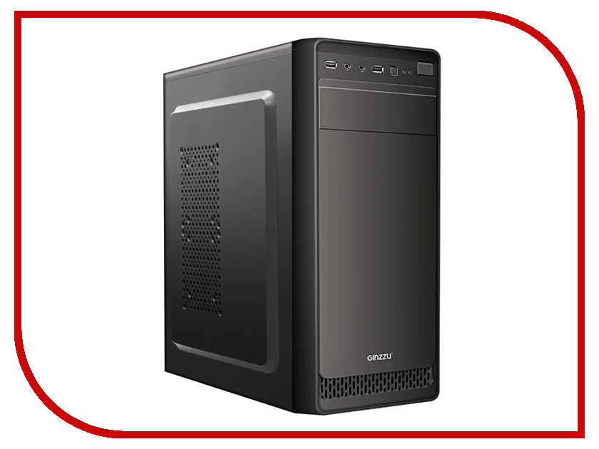 

Корпус Ginzzu C190 Black, C190
