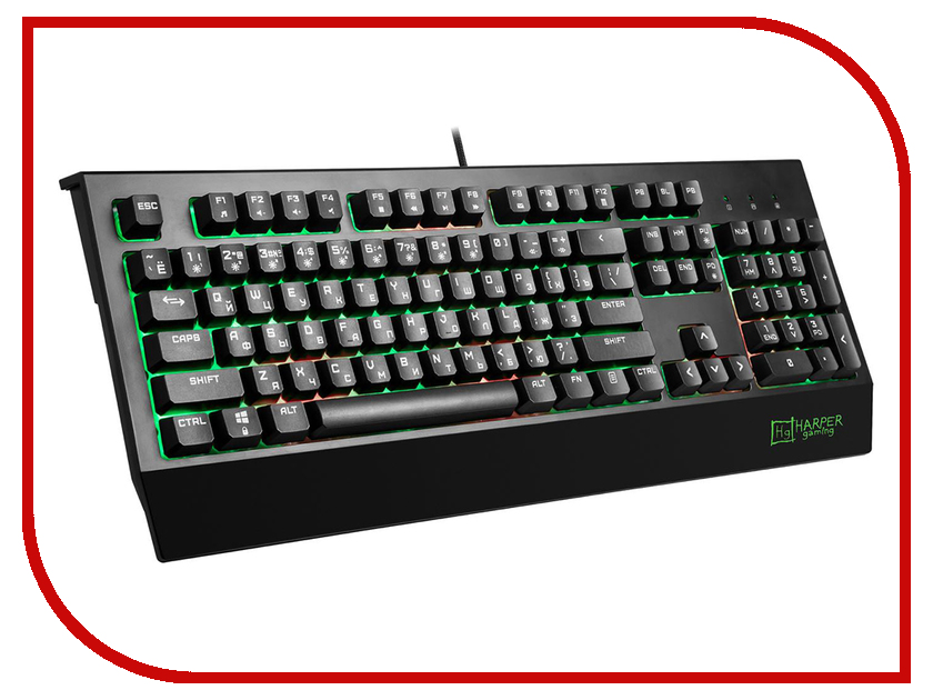 

Клавиатура Harper Gaming Typhoon GKB-25 Black, Gaming Typhoon GKB-25