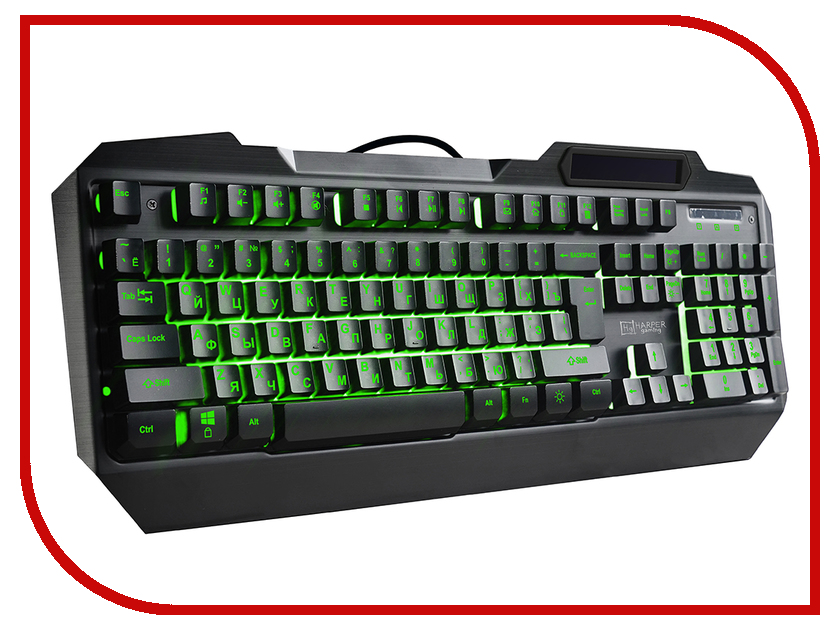 фото Клавиатура Harper Gaming Fulcrum GKB-20 Black