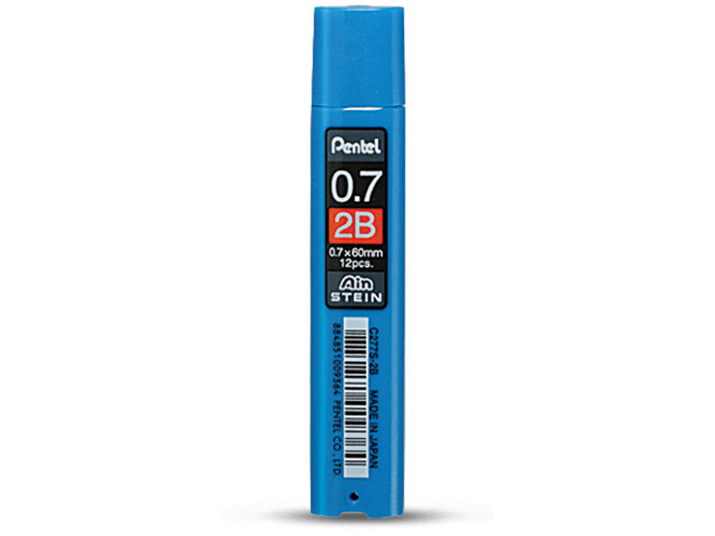 

Грифель Pentel Ain Stein 12шт 0.7mm C277S-2B, Ain Stein