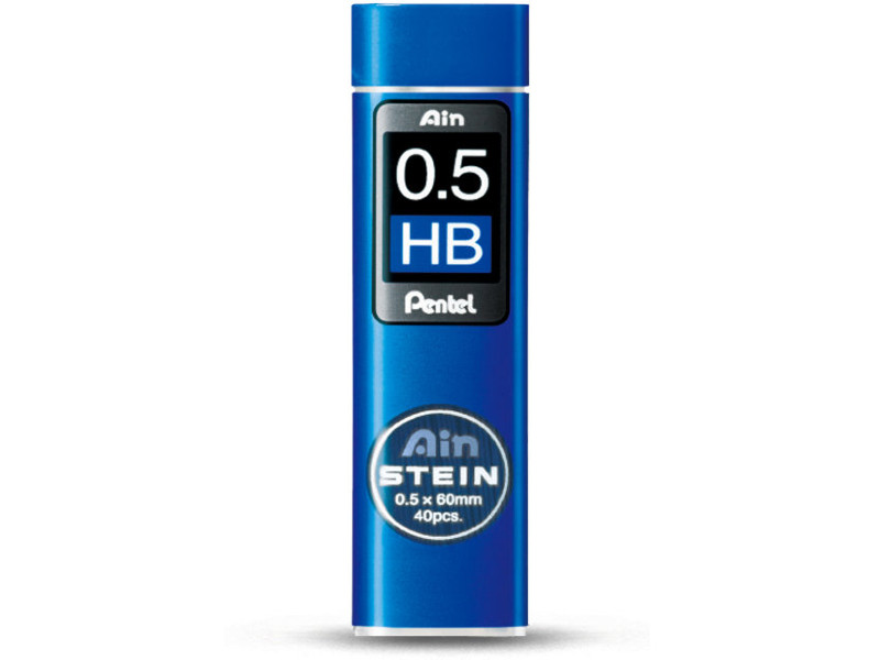 

Грифель Pentel Ain Stein 40шт 0.5mm C275-HB, Ain Stein