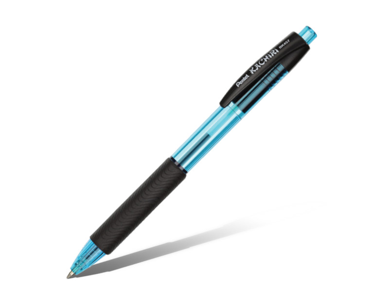 

Ручка шариковая Pentel Click & Go 0.7mm корпус Black, стержень Blue BK457-C, Click