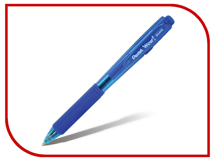 

Ручка шариковая Pentel Wow 1mm Blue BK440-C, Wow
