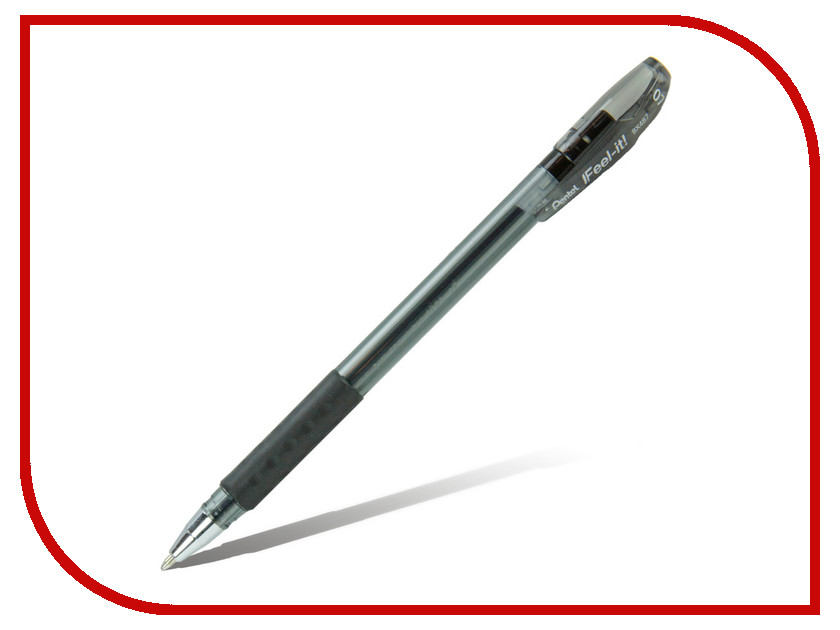 

Ручка шариковая Pentel Feel it! 0.7mm Black BX487-A, Feel it!