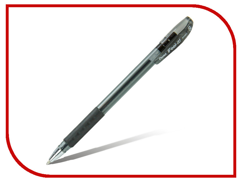 

Ручка шариковая Pentel Feel it! 0.5mm Black BX485-A, Feel it!