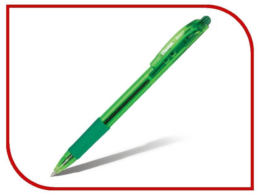 

Ручка шариковая Pentel 0.7mm Green BK417-D, BK417-D