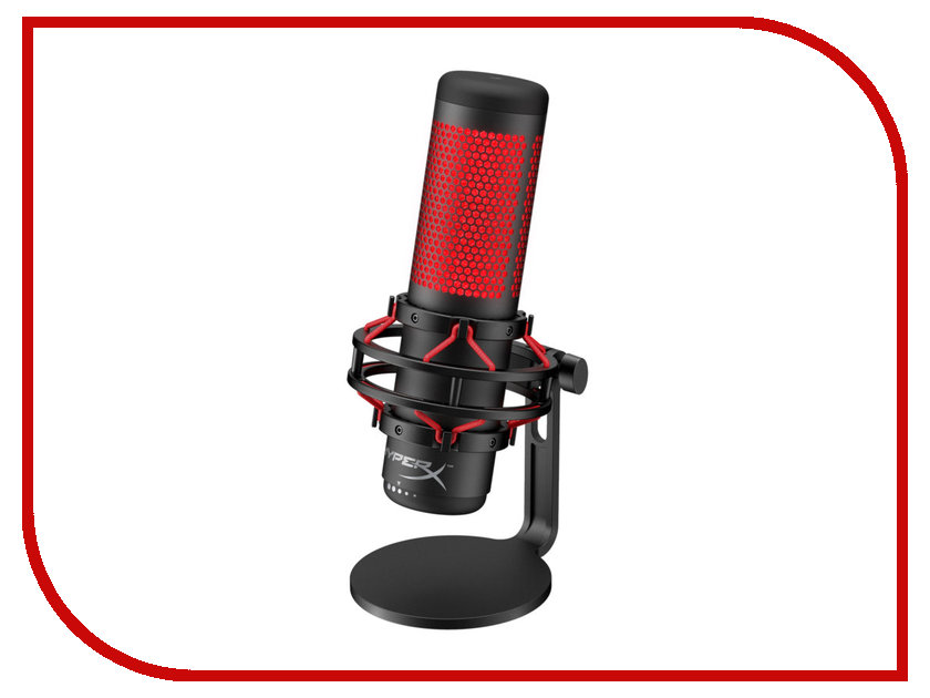 

Микрофон Kingston HyperX QuadCast Black, HyperX QuadCast