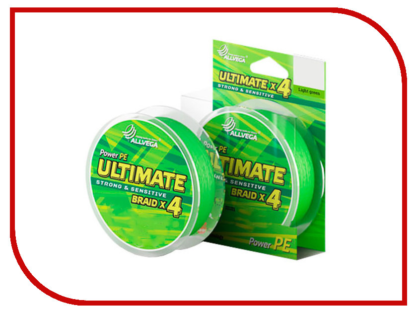 

Леска Allvega Ultimate 0.22mm 92m 14.2kg Light Green U92LGR022, Ultimate U92LGR022