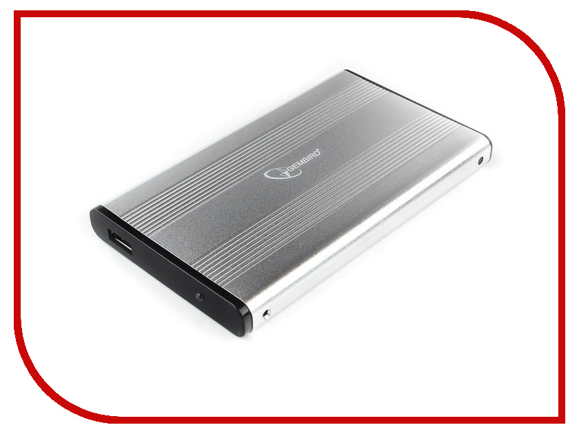 

Внешний корпус Gembird EE2-U3S-5-S USB 3.0 Silver, EE2-U3S-5-S