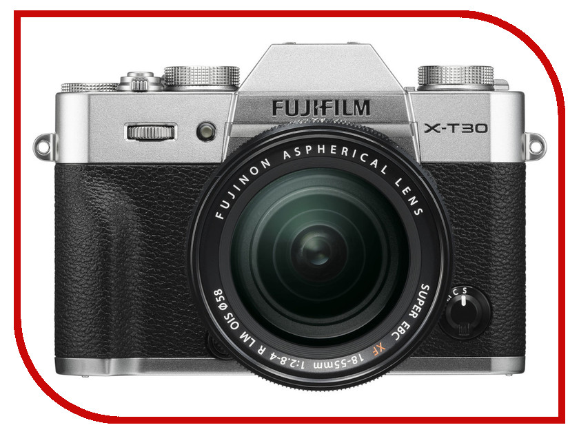 

Фотоаппарат Fujifilm X-T30 kit 18-55mm Silver, X-T30