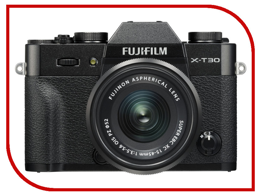 

Фотоаппарат Fujifilm X-T30 kit 15-45mm Black, X-T30