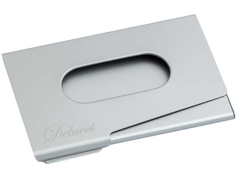 фото Визитница Delucci BCh_46002 Silver