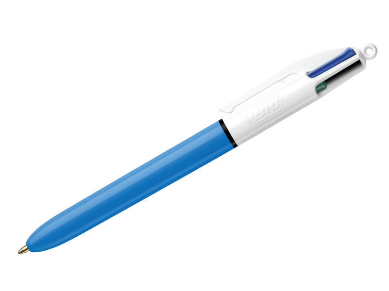 

Ручка шариковая Bic 4Colors Original 1mm корпус White-Blue, стержень 4 цвета 889969, 4Colors Original