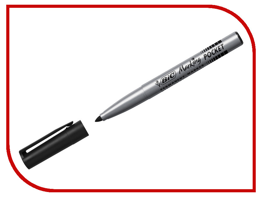 

Маркер Bic Pocket 1.1mm Black 8209021, Pocket