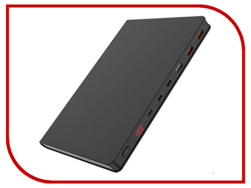 

Аккумулятор Yoobao Power Bank 30Book 30000 mAh Black, 30Book