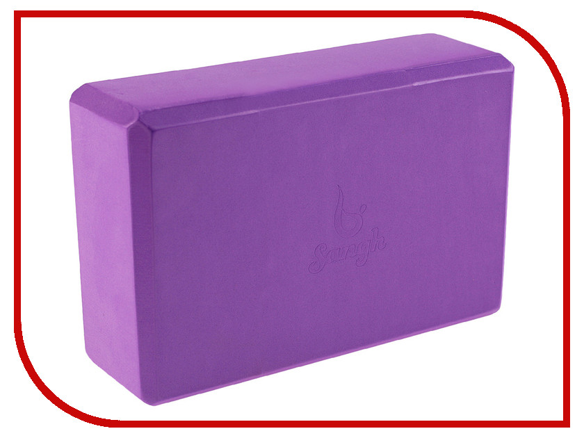 

Блок для йоги Sangh Purple 3551189, 3551189