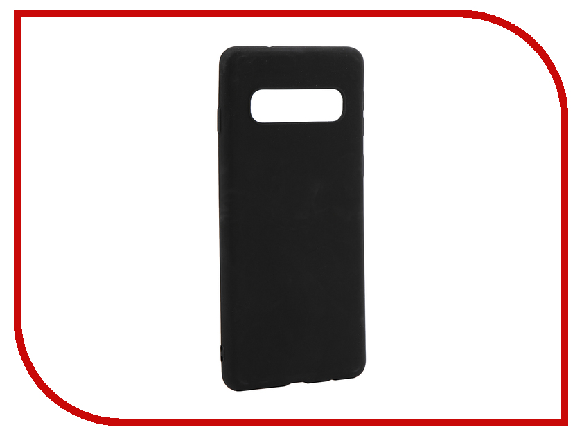 фото Аксессуар Чехол для Samsung Galaxy S10 G973 LuxCase TPU Black 62043