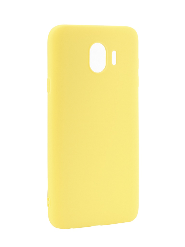 фото Аксессуар Чехол LuxCase TPU для Samsung Galaxy J4 Yellow 62027