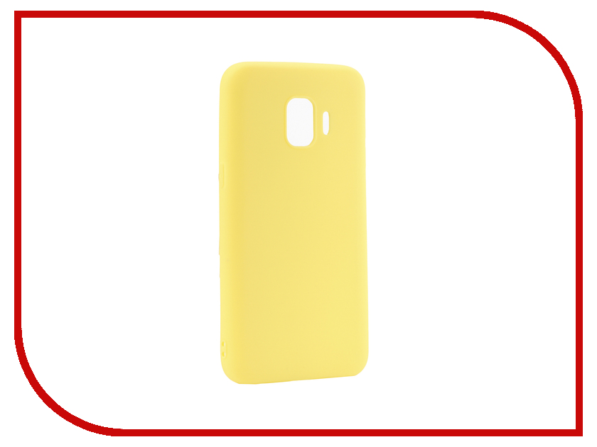 фото Аксессуар Чехол для Samsung Galaxy J2 Core LuxCase TPU Yellow 62029