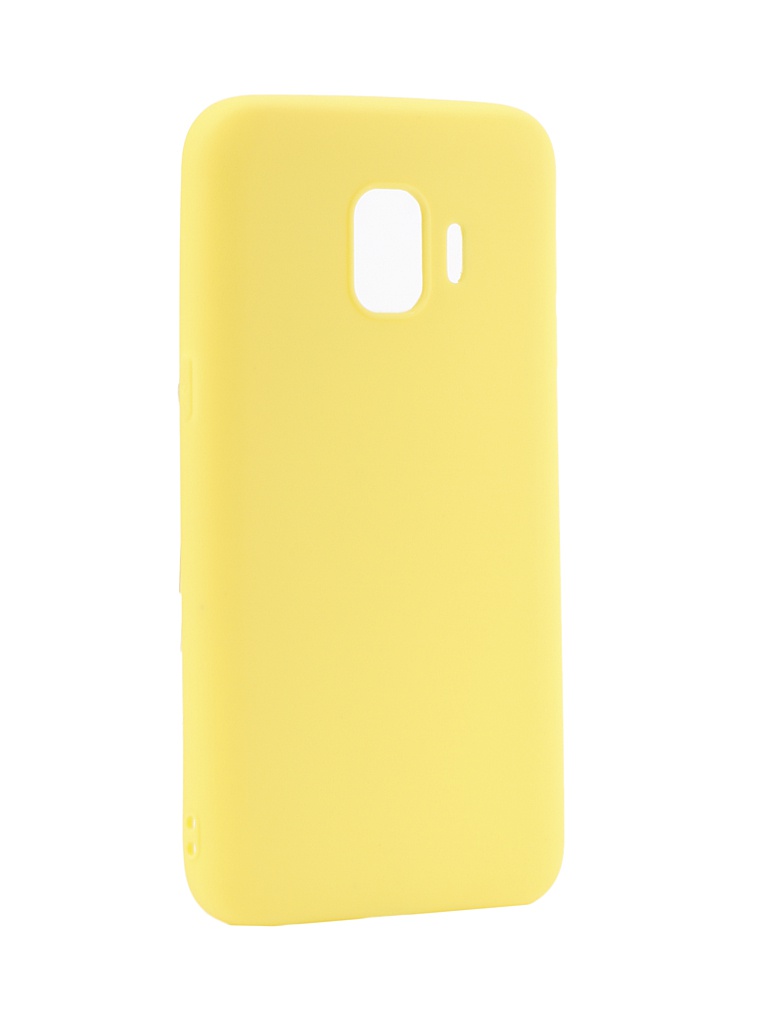 фото Аксессуар Чехол LuxCase TPU для Samsung Galaxy J2 Core Yellow 62029