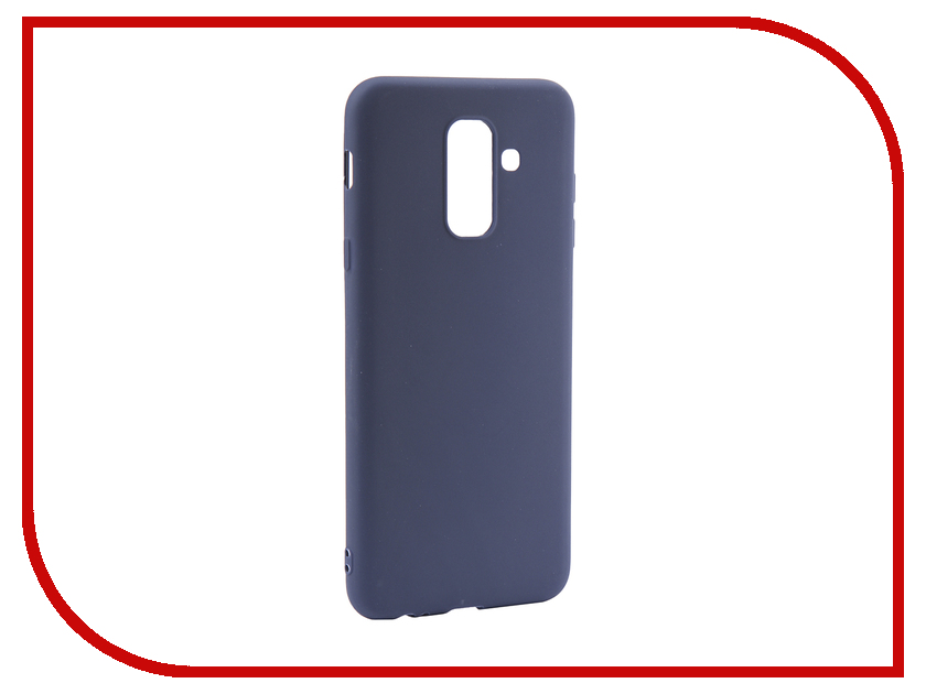 

Аксессуар Чехол для Samsung Galaxy A6 Plus LuxCase TPU Blue 62034, 62034