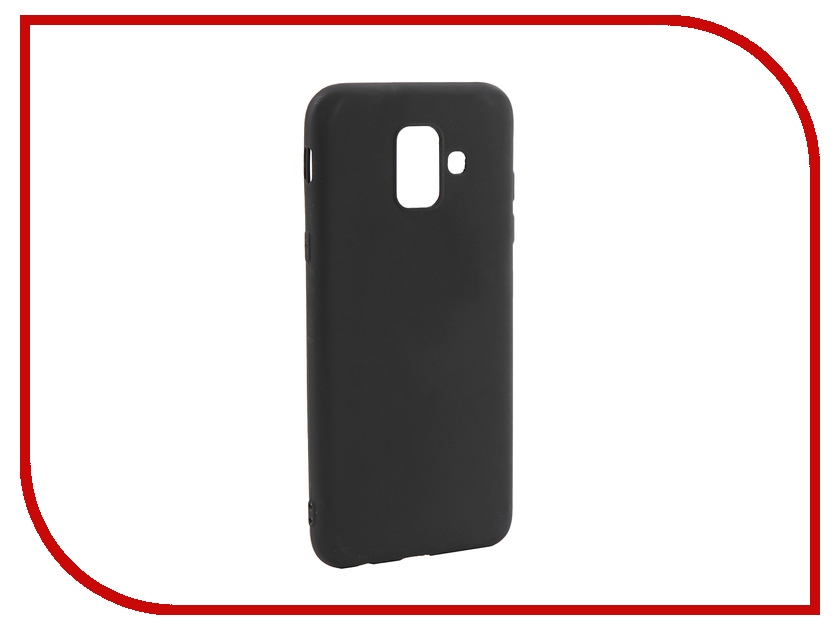 

Аксессуар Чехол LuxCase TPU для Samsung Galaxy A6 Black 62032, 62032