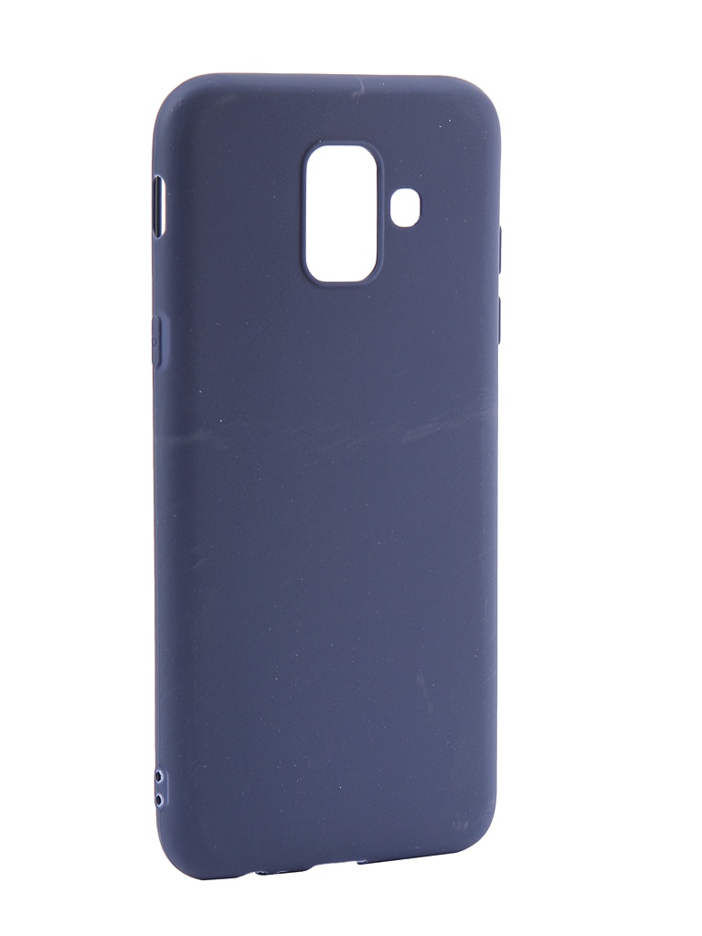 фото Аксессуар Чехол LuxCase TPU для Samsung Galaxy A6 Blue 62031