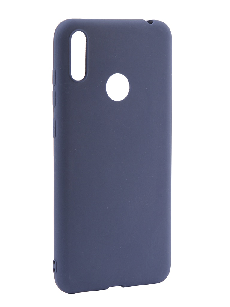 

Аксессуар Чехол LuxCase для Huawei Y7 2019 TPU Blue 62051, 62051