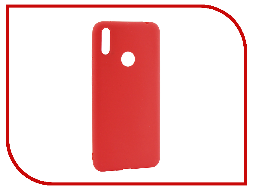 

Аксессуар Чехол LuxCase для Huawei Y7 2019 TPU Red 62052, 62052