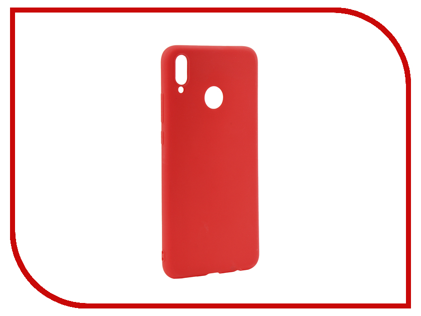

Аксессуар Чехол для Honor 8X LuxCase TPU Red 62017, 62017