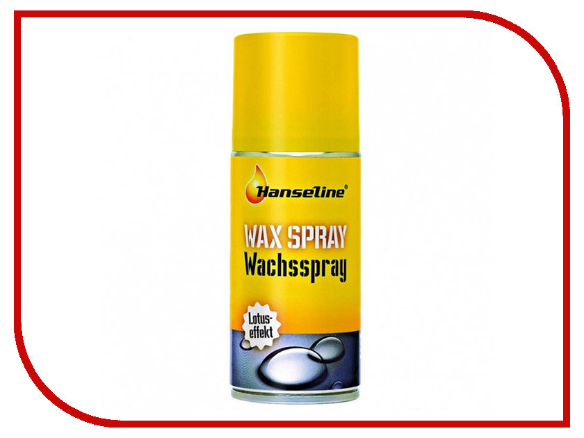 фото Средство Полироль для рам Hanseline Wax Spray 150ml HANS_302180