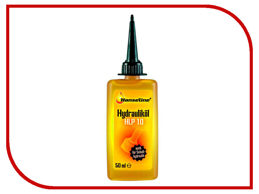 

Средство Гидравлическое масло для тормозов Hanseline Hydraulic Oil HLP 10 50ml HANS_351096, HANS_351096