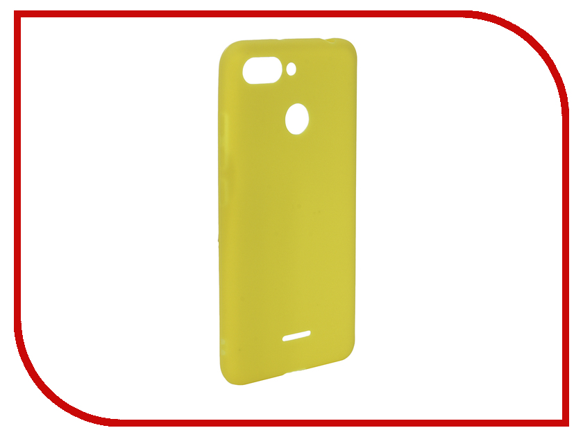 

Аксессуар Чехол Zibelino для Xiaomi Redmi 6 Soft Matte Yellow ZSM-XIA-6-YEL, ZSM-XIA-6-YEL