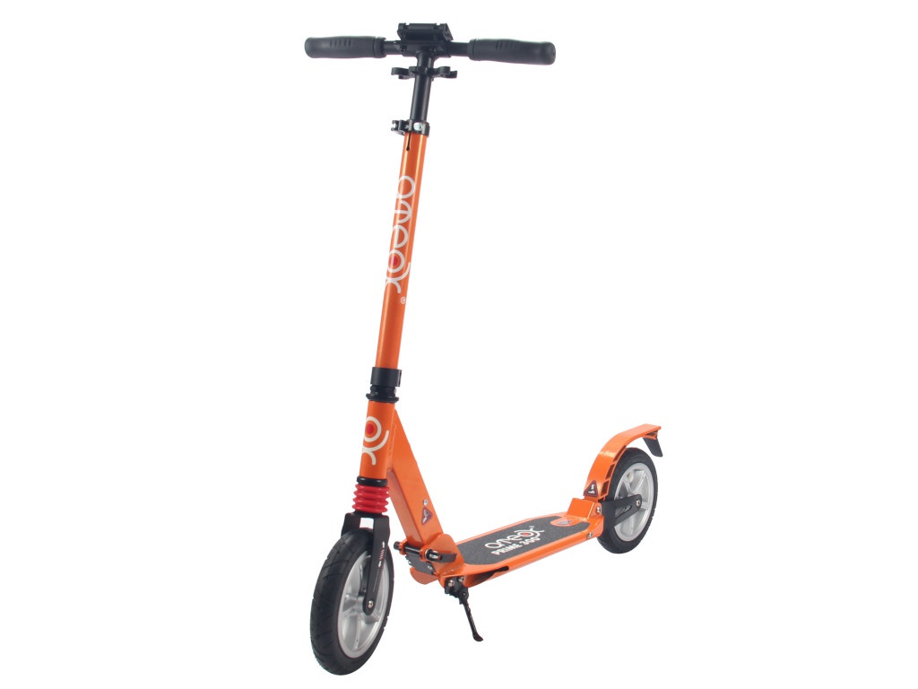 

Самокат Ateox Prime 300 Orange с амортизаторами и надувными колесами, Prime 300